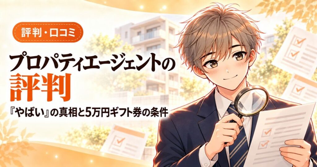 プロパティエージェントの評判・口コミ